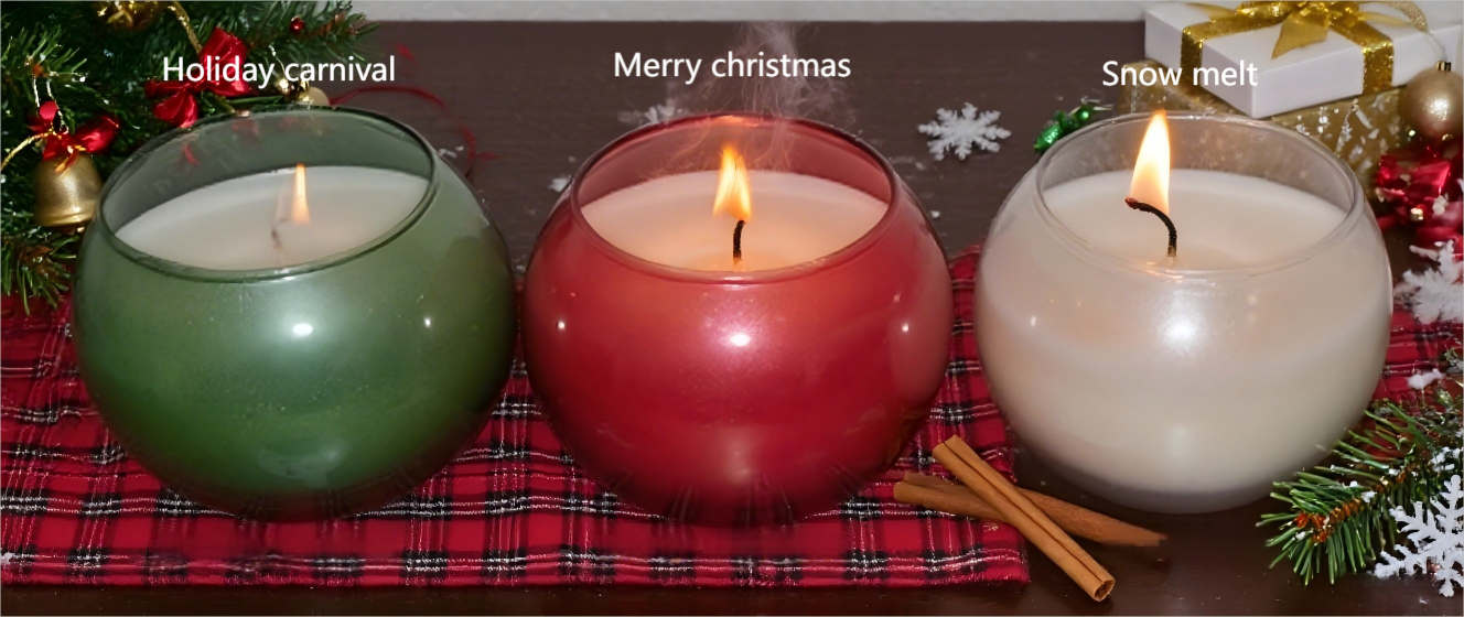 Ornament Glass W Pearl Opaque Spray